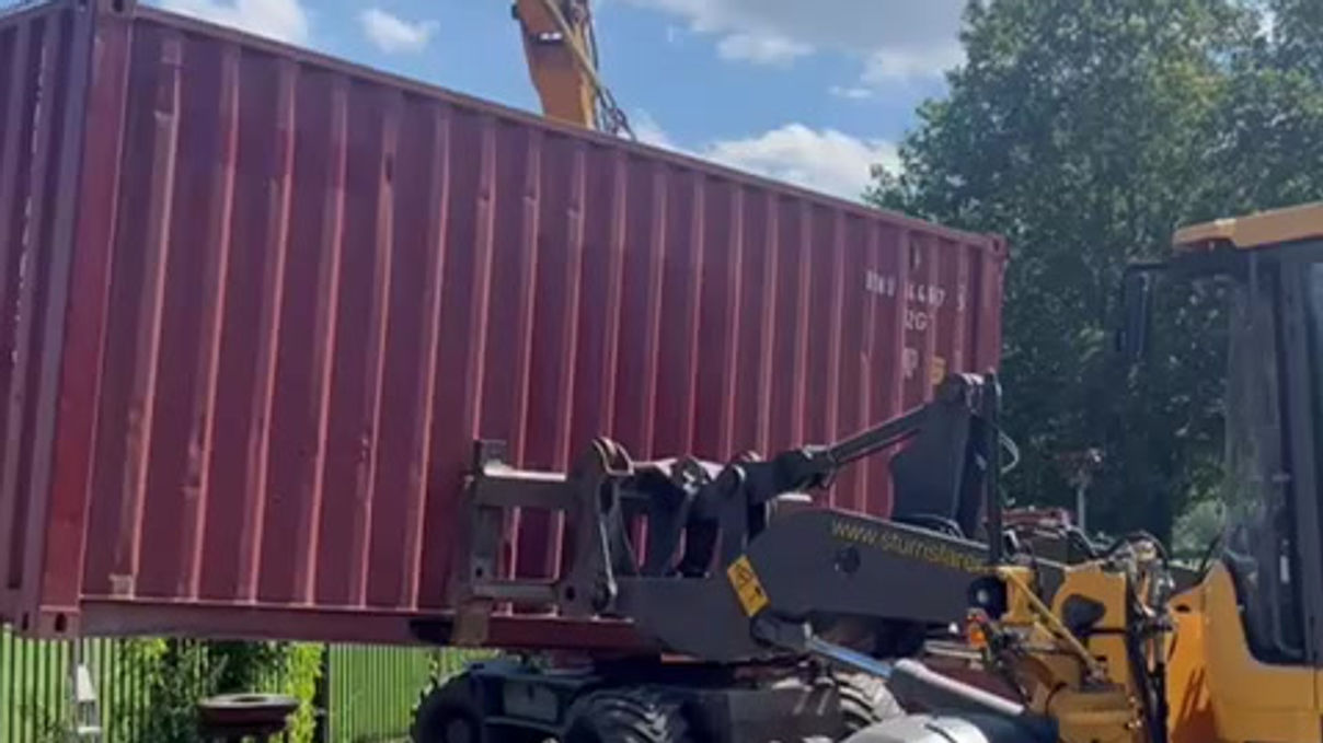 Containers zijn ingepakt :)